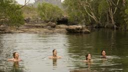 Swimming in Kakadu National Park
