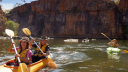 Canoeing in the Katherine Gorge