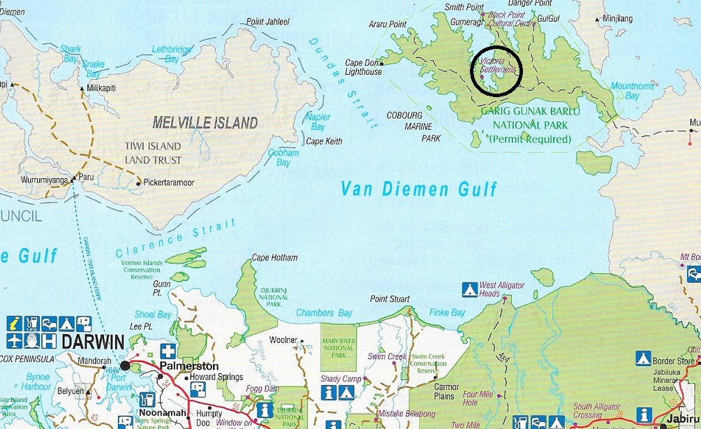 victoria-settlement-arnhem-land-map